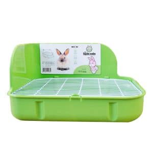 Rabbit litter box with grate FlopBunny 2