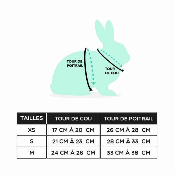 Reflective Rabbit Harness FlopBunny 5