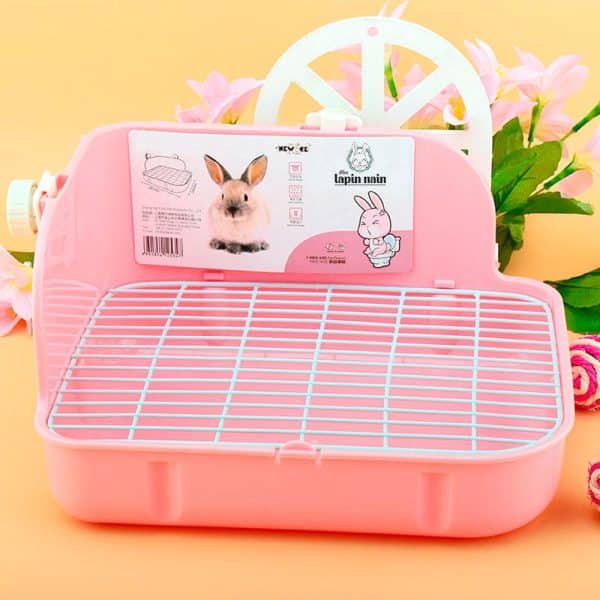 Rabbit litter box with grate FlopBunny 3