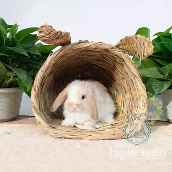 Straw rabbit house FlopBunny 3