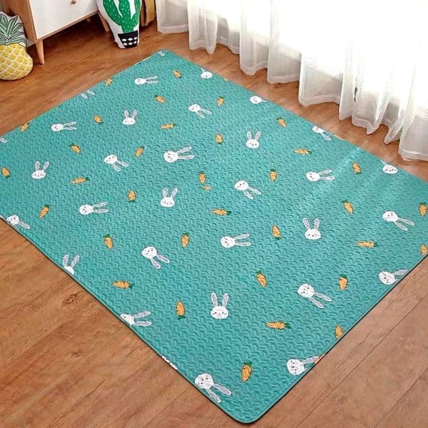 Large rug for rabbit